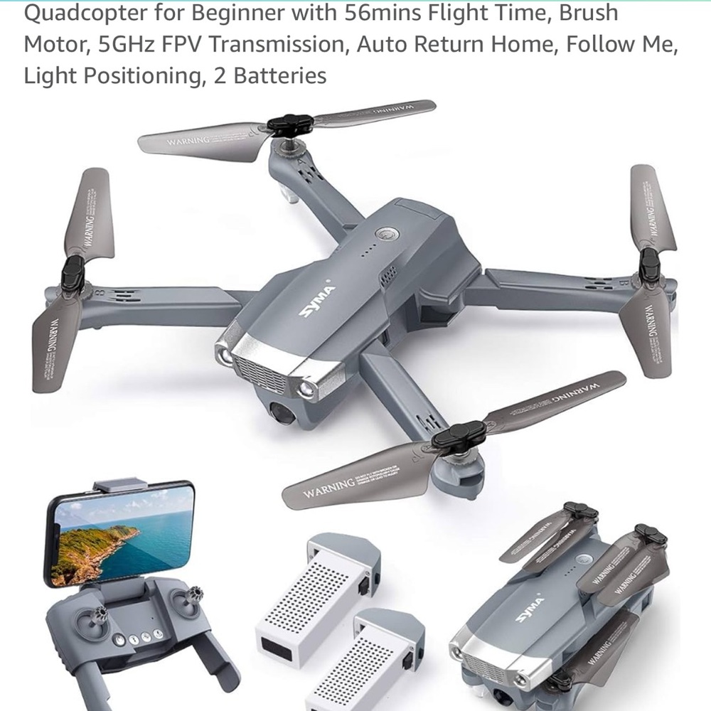 Quadcoptor drone for beginners